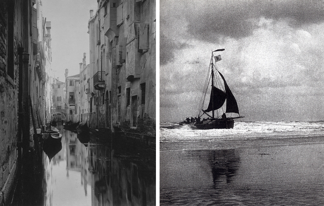 4 Venetian Canal 1894 by Alfred Stieglitz iFocus