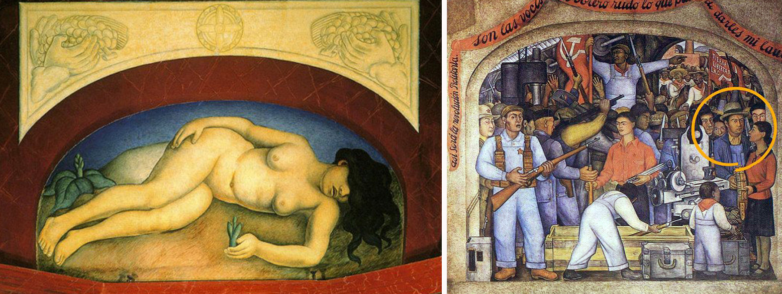 12aa MODOTTI Diego Rivera La Tierra Virgen 1928 The Arsenal 1928 iFocus